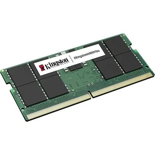 Оперативна пам'ять модуль 8 ГБ для ноутбуків Kingston 8 GB SO-DIMM DDR5 4800 MHz (KVR48S40BS6-8) - фото 1