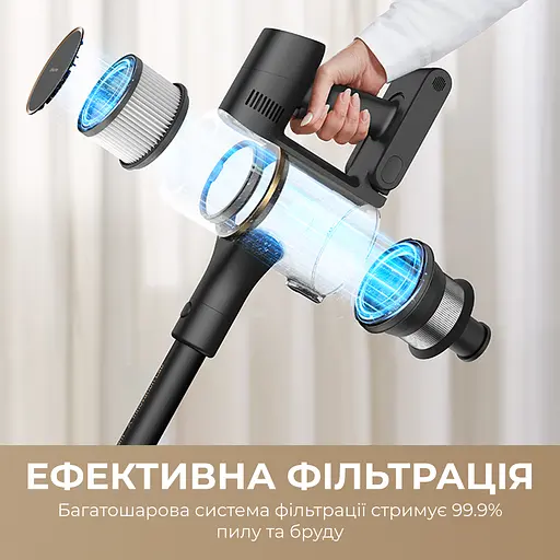 Бездротовий пилосос Dreame R10 PRO Aqua - фото 8