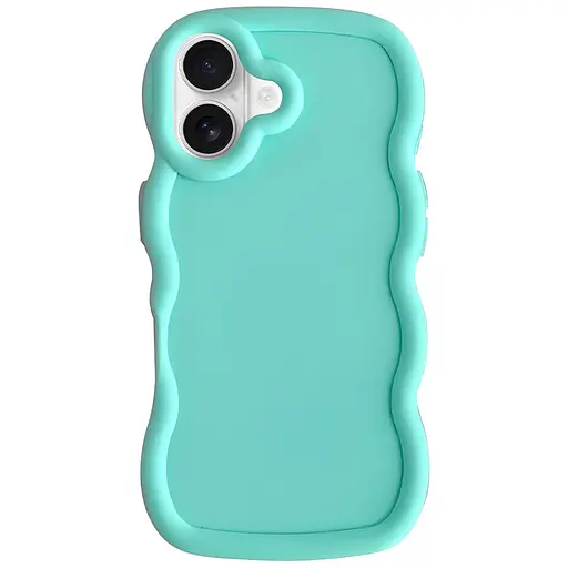 Чехол Epik TPU Ripple для Apple iPhone 16 Plus 6.7 Turquoise - фото 1