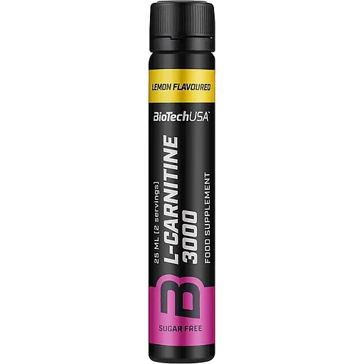 Карнітин BiotechUSA L-Carnitine 3000 Orange 20 шт. х 25 мл - фото 3