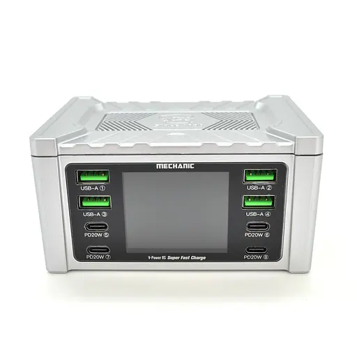 Зарядная станция Mechanic V-Power 8S с цифровой индикацией 115 Вт