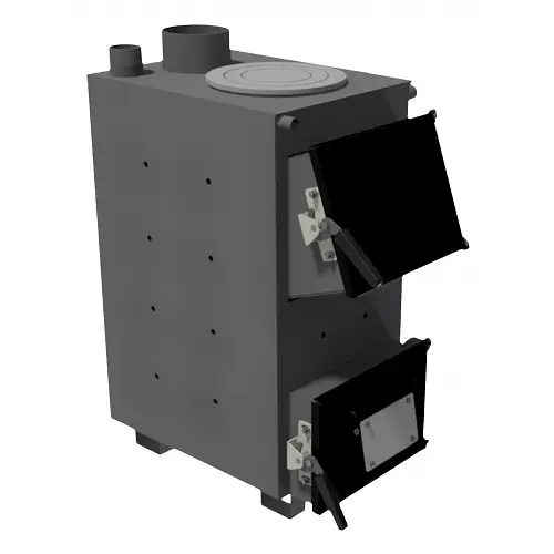 Твердопаливний котел Zubr Classic плита 15 кВт - фото 2