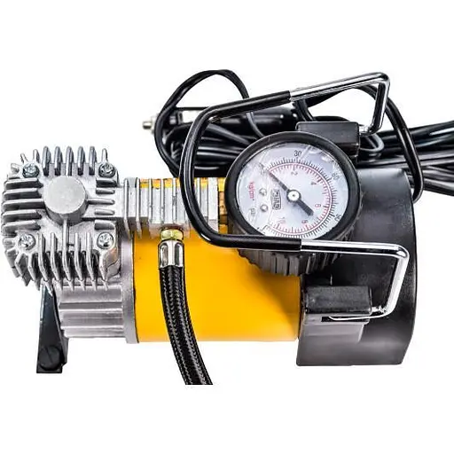 Компрессор автомобильный однопоршневой Сила 37 л/мин 10 Атм 30412 - фото 5