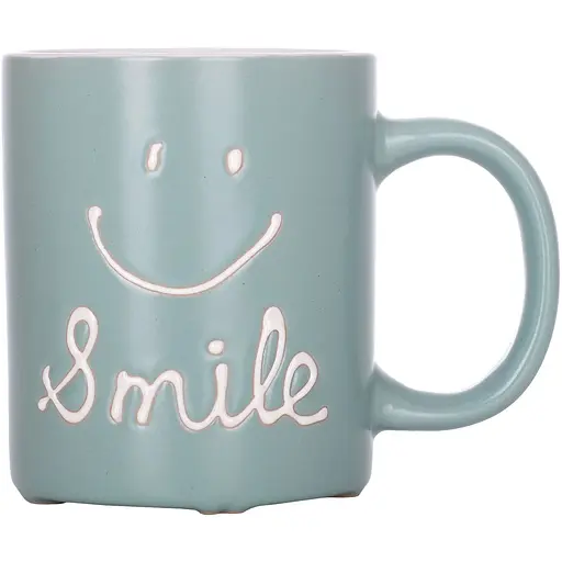 Чашка Limited Edition Smile 330 мл зеленая (JH6634-3)