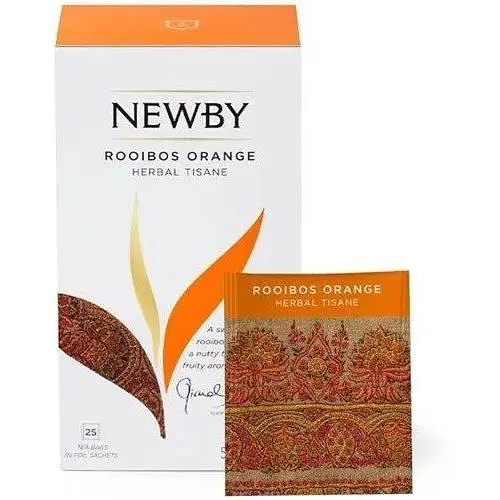 Чай трав'яний Newby Ройбуш апельсин в пакетиках 25 шт (311220) - фото 1