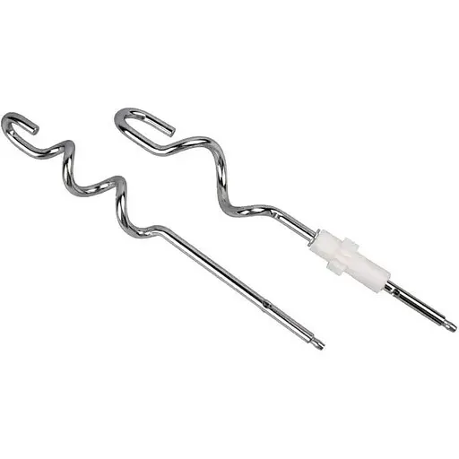 Ручний кухонний міксер Grunhelm із насадками для замішування тіста 5 швидкостей Турборежим 400 Вт GRM669W Білий - фото 3