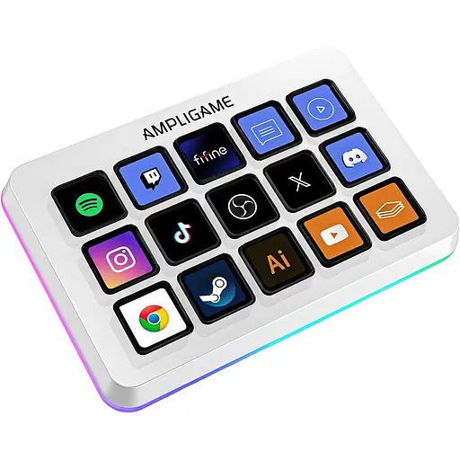 Контролер для стримінгу Fifine Ampligame Stream Deck D6W [152664]
