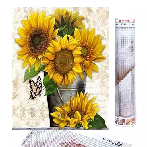 Набір алмазної мозаїки (вишивки) Cornix Art 40 x 30 см AY02 - фото 1