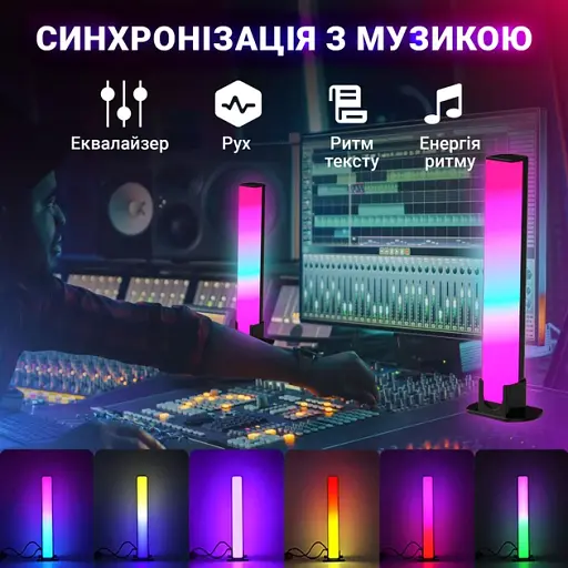 Світлодіодні RGB панелі Inspire S002 Pro 70LED (S002-1) - фото 2
