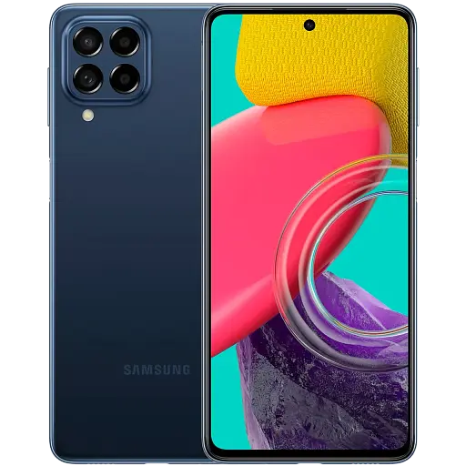 Смартфон Samsung Galaxy M53 5G 6/128GB Blue - фото 1