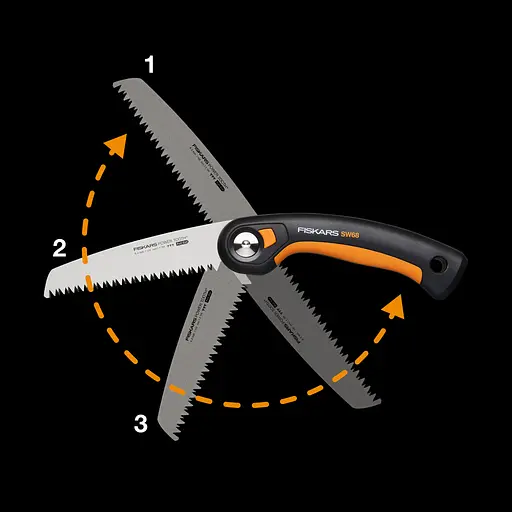 Садовая пила складная Fiskars Plus™ SW68, S - 150 мм (1067552) - фото 6