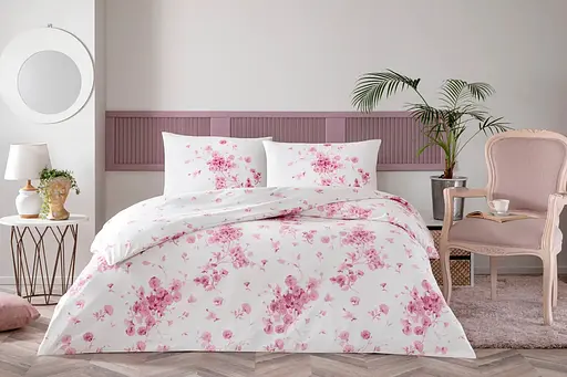 Постельное белье Marian Pink Ранфорс Tac pbe0051614 - фото 1