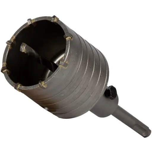 Коронка по бетону Grad Ø65×70 мм 8 зубців + хвостовик 110 мм SDS-plus (1514365) - фото 1