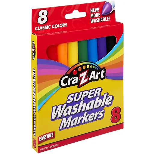 Маркеры Cra-Z-Art Super Washable легкосмываемые 8 шт. (10000CRA) - фото 3