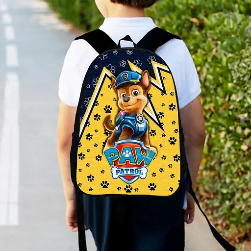 Рюкзак детский Щенячий патруль "Raw Patrol" 34х27см, городской ранец для мальчика с принтом (00324)