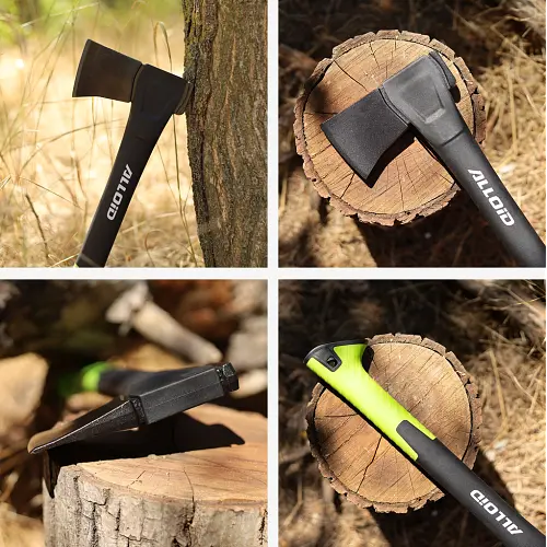 Топор Alloid ручка из фибергласа 450 г 35 см (AX-1435) - фото 4