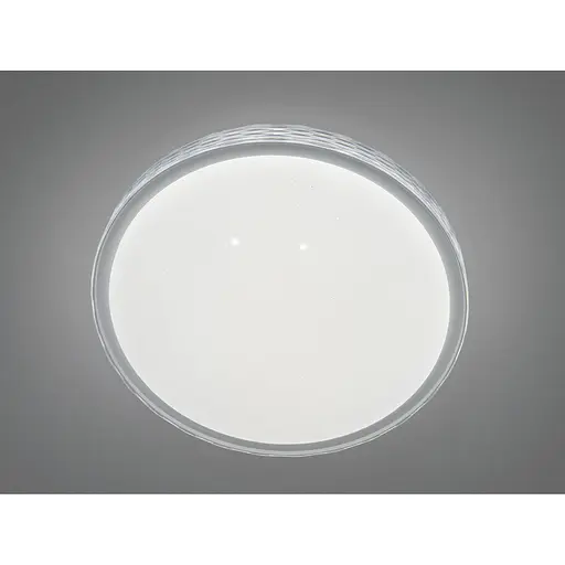 LED стельова люстра панель Romin біла смарт 8 м2 - фото 1