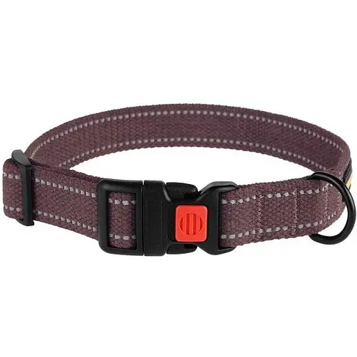 Нашийник для собак Barksi Сotton М 30-40х2см черрі - фото 3