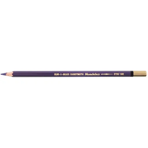 Олівець акварельний Koh-i-Noor Mondeluz dark violet 2 темно-фіолетовий 2 (3720/182)