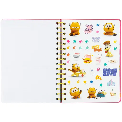 Щоденник на спіралі Kite Garfield тверда обкладинка (GF25-438) - фото 8