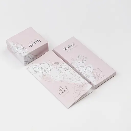 Вибратор Bloom Rose G-Spot 20 см (голубой) - фото 18