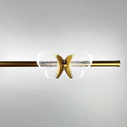 Бра у золотому корпусі з метеликом справа Line F WC 18 GD R - фото 4