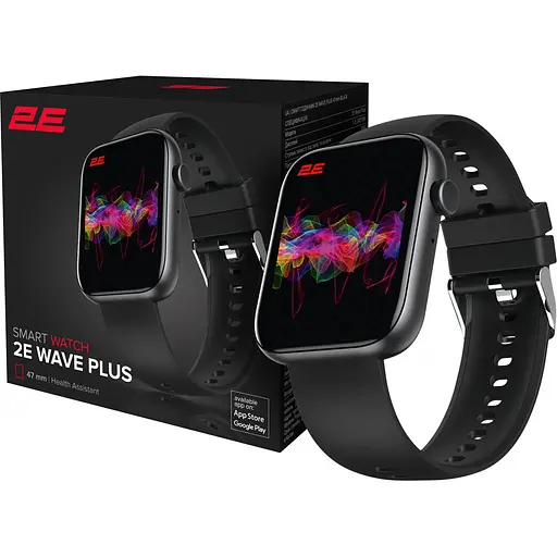 Смарт-годинник 2E Wave Plus 47 mm Black (2E-CWW12BK) - фото 9