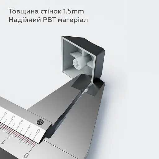Набір кейкапів Dark Project PBT KS-45 ENG/UA/RU (DP-KS-0045) чорні - фото 4