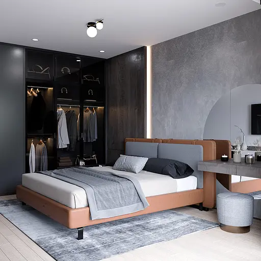 Стельовий світильник SV0024-2P BK+GD - фото 3