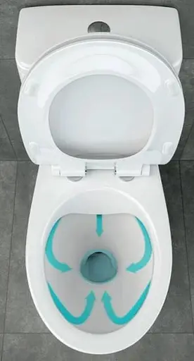 Унітаз-компакт Cersanit Cersania II 751 SimpleOn 011 3/6 л з сидінням SoftClose+QuickRelease дюропласт 30412 - фото 5