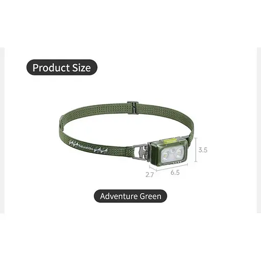 Фонарь налобный Naturehike CNK2550ZM011 (Зеленый) - фото 8