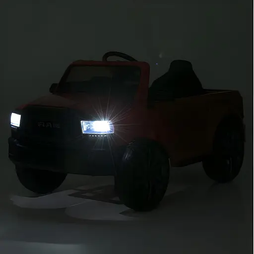 Электромобиль детский Bambi Джип Dodge M 5766EBLR-3 RAM 2 мотора 35W 1 аккумулятор 12V10AH MP3 - фото 2