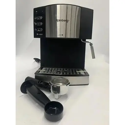 Кофеварка Rainberg RB-2273 с капучинатором полуавтомат американо, капучино, эспрессо 2200 Вт 1.6 л - фото 3