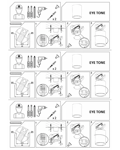 Точковий світильник Nowodvorski 8928 Eye tone - фото 3