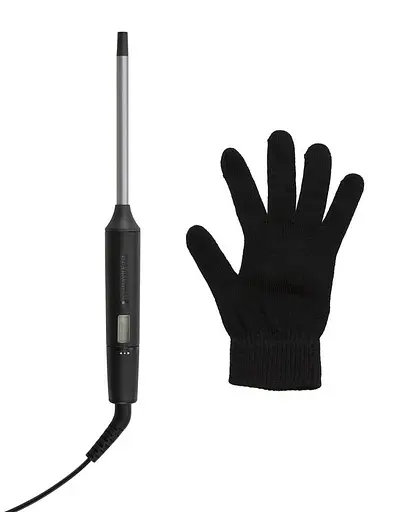 Плойка Remington Pro Tight Curl Wand, 25 Вт, температурних режимів 10, D-10 мм, 130-220 С, дисплей, кераміка, турмалін, сіро-чорний - фото 4