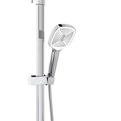 Душова система універсальна Lidz Wawel 1030 на три споживача (з виливом) (k35) LDWAW1030WHI45401 White, Білий - фото 6