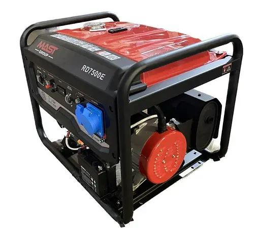 Бензиновий генератор MAST GROUP RD7500E - фото 4