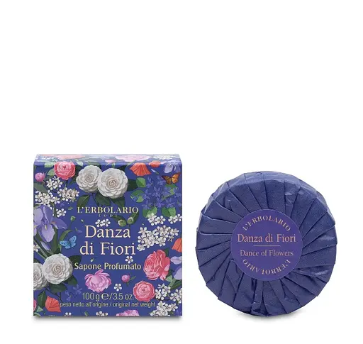 Мило ароматизоване Вальс Квітів L'ERBOLARIO 100 г - фото 1