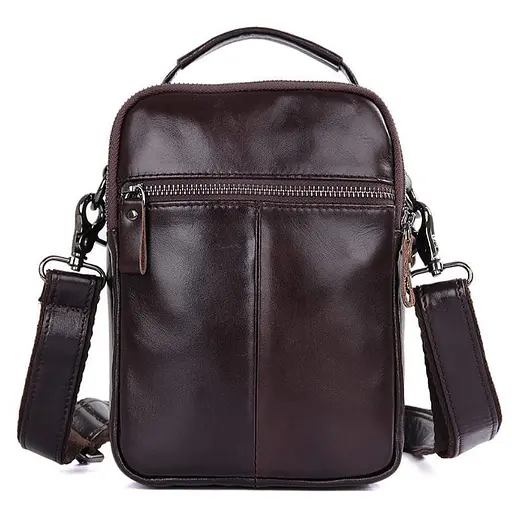 Маленькая мужская сумочка John McDee 16х22х6 см sum0028365 - фото 3