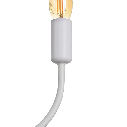 Люстра підвісна Brille свічка Е14 40W WH (BKL-726S/5) - фото 4