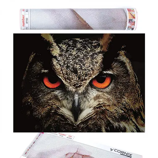 Набір алмазної мозаїки (вишивки) Cornix Art 40 x 30 см AY65 - фото 1