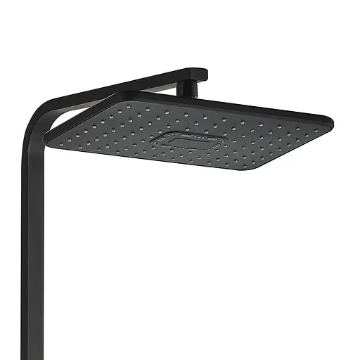 Душова система Globus Lux Termostatic Q GLQ-0040T-BB, Чорний матовий - фото 2