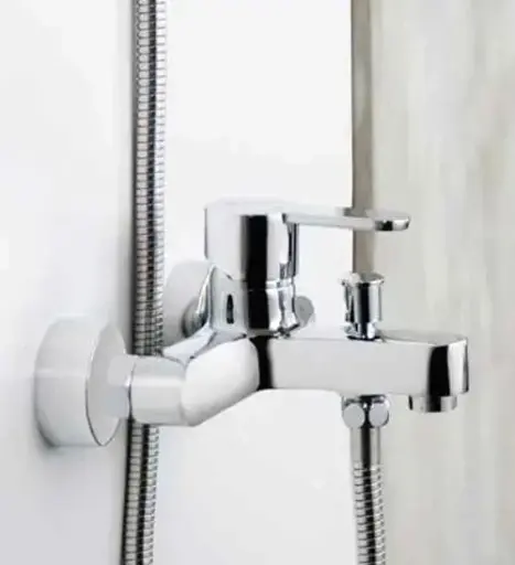 Смеситель для ванны Adell Lento однорычажный Хром 30412 - фото 3