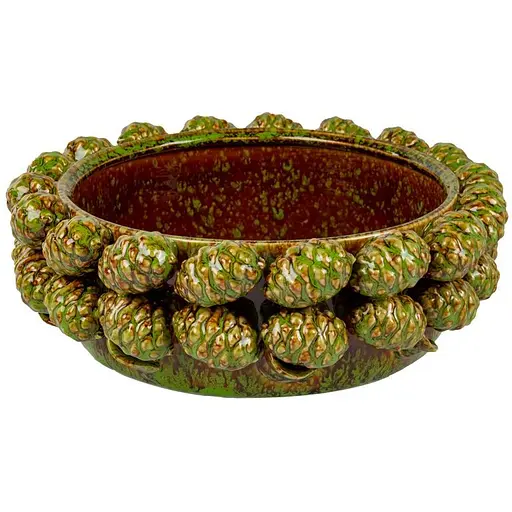 Кашпо Lefard Шишки зелені 30х30х10 см (626-003)