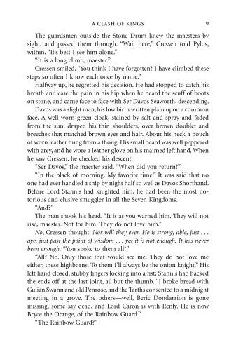 A Song of Ice and Fire Book2: Clash of Kings - фото 10