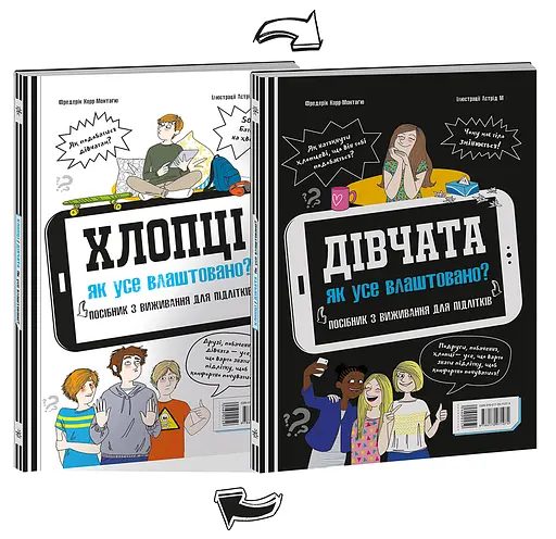 Хлопці / Дівчата. Як все влаштовано. Посібник з виживання для підлітків - Фредерік Корр-Монтаґю - фото 1