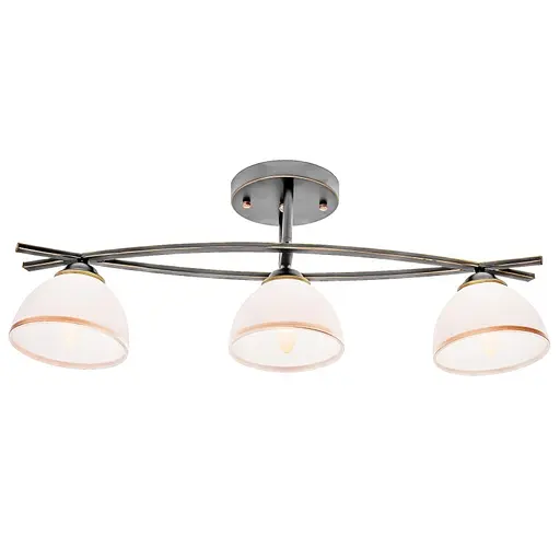 Люстра стельова Brille в зал E27 60W G (LK-618C/3) - фото 4