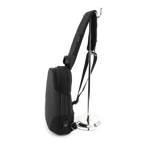 Рюкзак Mark Ryden с одной лямкой MR7056 с отделением для планшета 9.7 Черный - фото 4