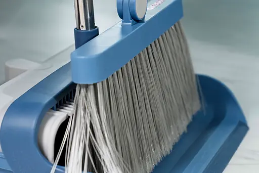 Набір для прибирання Ardesto Solid совок і щітка з довгою ручкою 79.2 см блакитний (ARHE1301B) - фото 11