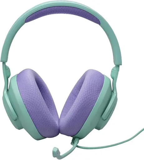 Навушники з мікрофоном JBL Quantum 100M2 Cyan (JBLQTUM100M2CYN) - фото 4